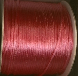 Schnur - hellfuchsia-rose  2 mm