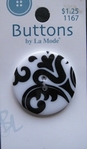  Button - By La Mode 34 mm