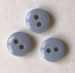 Knoopje - blauw / grijs 7,5 mm
