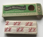 Initiaal - Lint L.Z. Lint 1 cm breed