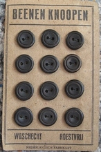 6 Knöpfe 16,6 - 17 mm