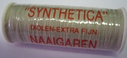 Synthetica naaigaren - beige 5 cm