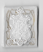 6 Monogrammen K.Z. 4,5 x 2,5 cm