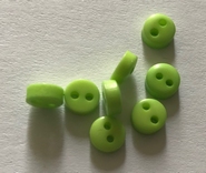 Knoopje - groen 6 mm