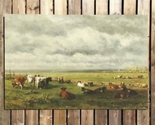 Weiland schap met vee Willem Roelofs 