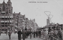 Amsterdam - Dam en Damrak 