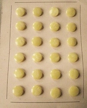 Kaart - Geel 13 mm