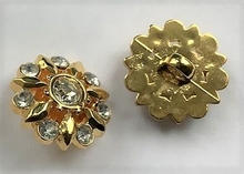 1 Strass - Knopf 22 mm