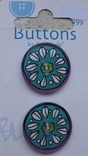 Buttons - By La Mode 25 mm
