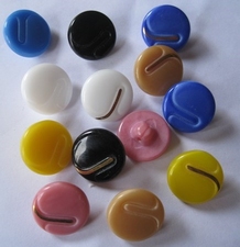 13 Glaskn&ouml;pfe 14 mm