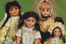 4 Puppen 16 x 11 cm