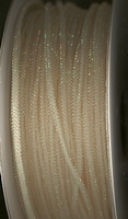 Metallic-schnur - creme 2 mm