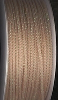 Metallic koord - rose 2 mm