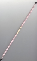 2 Breinaalden -  roze 29 cm