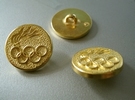 Gold-Knoop 15 mm