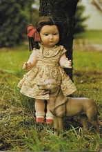 Puppe 1935/1940 16 x 11 cm