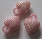 Hartje - hangertje / rose 12 x 11 mm