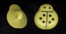 Lieveheerbeestje - geel 14 mm