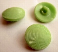 Glasknoop - groen 11 mm