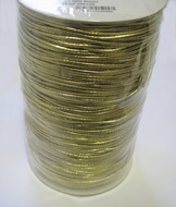 Elastiek-Goud (  3 mtr ) 1,5 mm