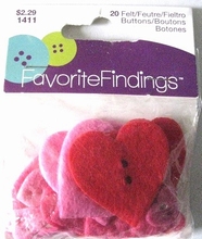 Felt Buttons 