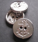 Ankerknoop-zilverkleur 18 mm