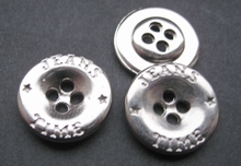 Jeansknoop - Glans 13 mm