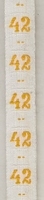 Band - Gelb maat 42
