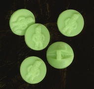 Knopf-grün 11 mm