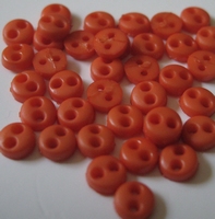 1 Miniknopf - orange 4,2 mm