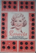 36 drukknopen - Rosvita 7 mm