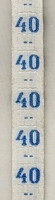 Band -Blau maat 40