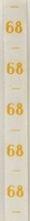 Band - Gelb maat 68