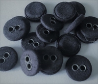 Linnen knoop 15 mm