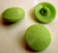 Glasknoop - groen 18 mm