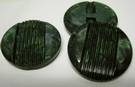 Grote - Knoop - groen 33 mm