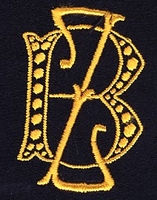 Monogram B.Z. 4 x 3 cm