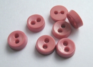 Knoopje - roze clean 6,5 mm